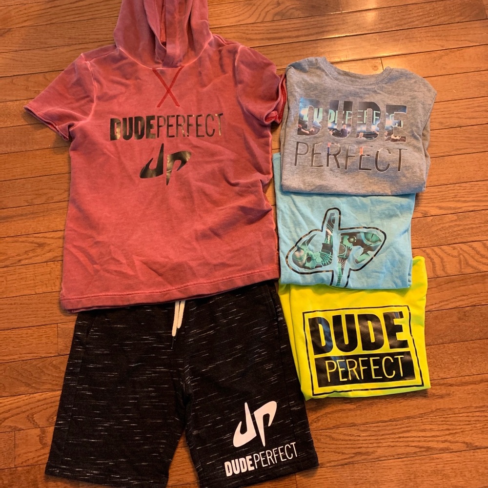 Bundle of dude perfect merch